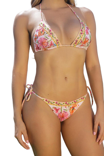 Floral handmade embroidery